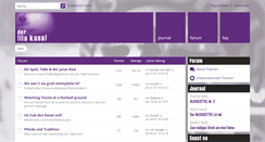 Desktop Screenshot of lila-kanal.de